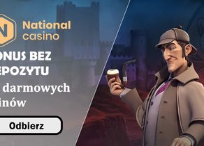 Offer od kasyno National – 10 darmowych spinów bez depozytu! Offer od kasyno National – 10 darmowych spinów bez depozytu!